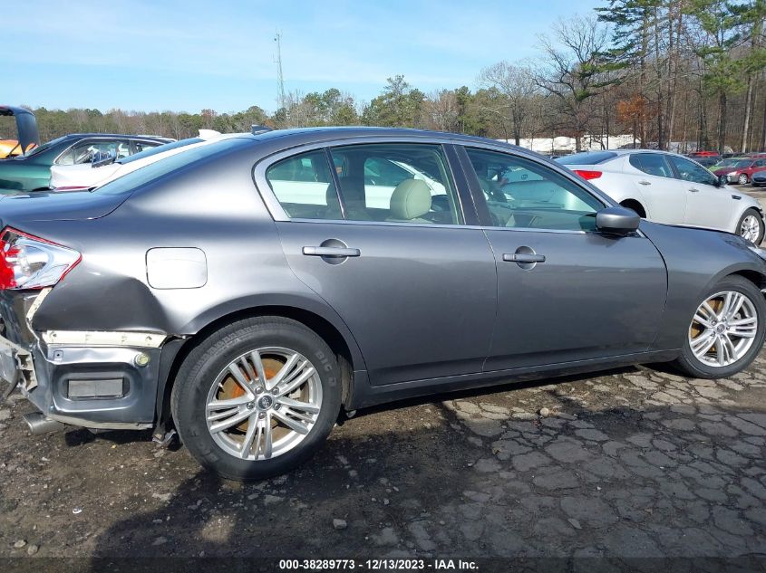 2013 INFINITI G37 JOURNEY JN1CV6AP1DM305862