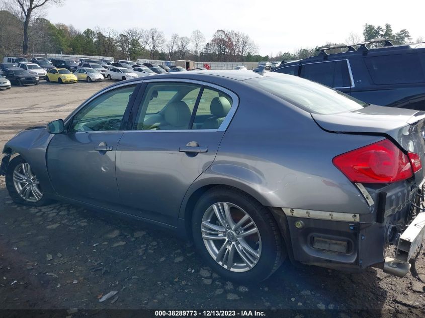 2013 INFINITI G37 JOURNEY JN1CV6AP1DM305862