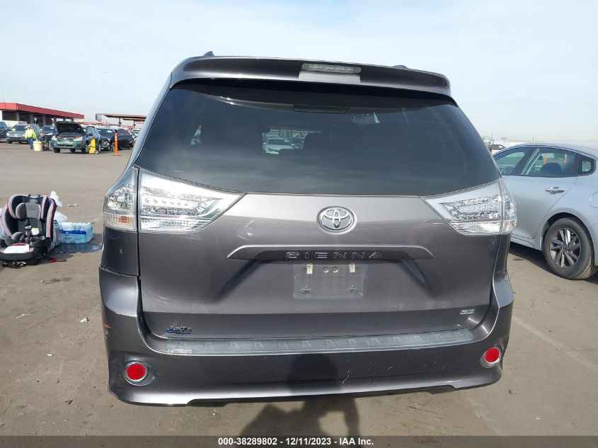 2013 TOYOTA SIENNA SE 8 PASSENGER - 5TDXK3DC7DS323771