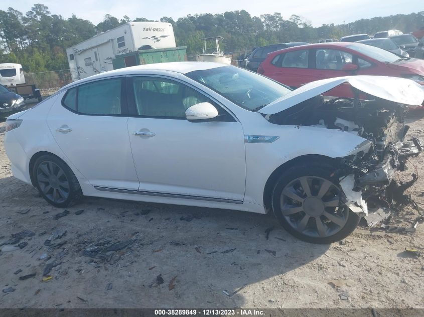 2014 KIA OPTIMA HYBRID EX - KNAGN4AD3E5072858