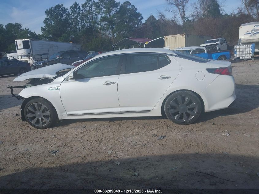 2014 KIA OPTIMA HYBRID EX - KNAGN4AD3E5072858