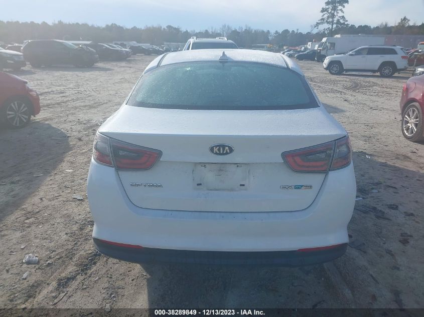 2014 KIA OPTIMA HYBRID EX - KNAGN4AD3E5072858
