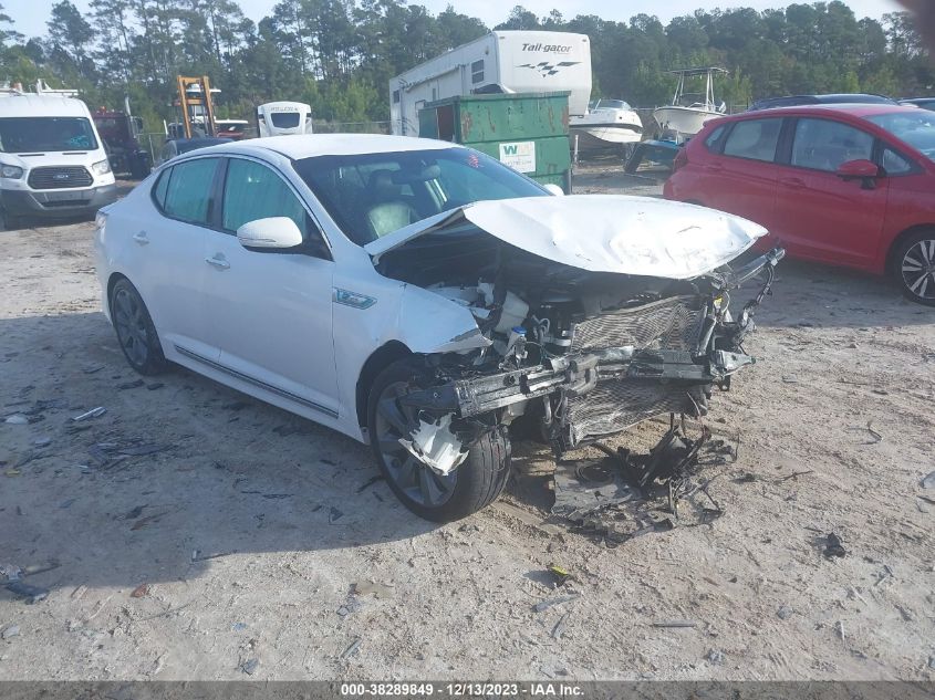 2014 KIA OPTIMA HYBRID EX - KNAGN4AD3E5072858