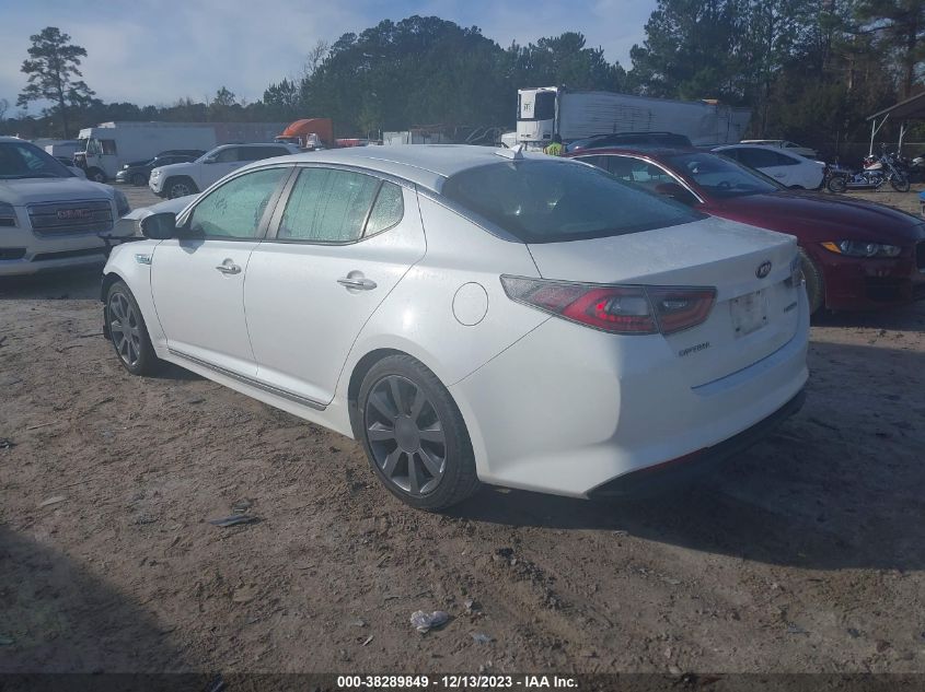 2014 KIA OPTIMA HYBRID EX - KNAGN4AD3E5072858