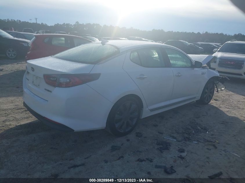 2014 KIA OPTIMA HYBRID EX - KNAGN4AD3E5072858