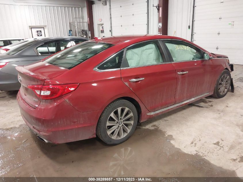 2015 HYUNDAI SONATA SPORT - 5NPE34AF1FH214773