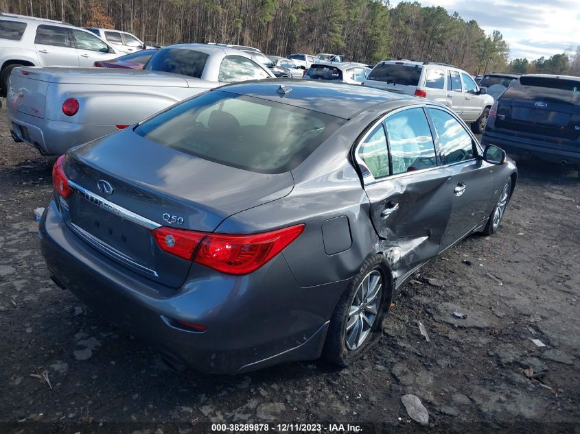 2016 INFINITI Q50 PREMIUM/SPORT - JN1EV7AP9GH306048