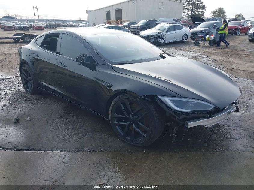 5YJSA1E57NF493037 TESLA MODEL S DUAL MOTOR ALL-WHEEL DRIVE 2022