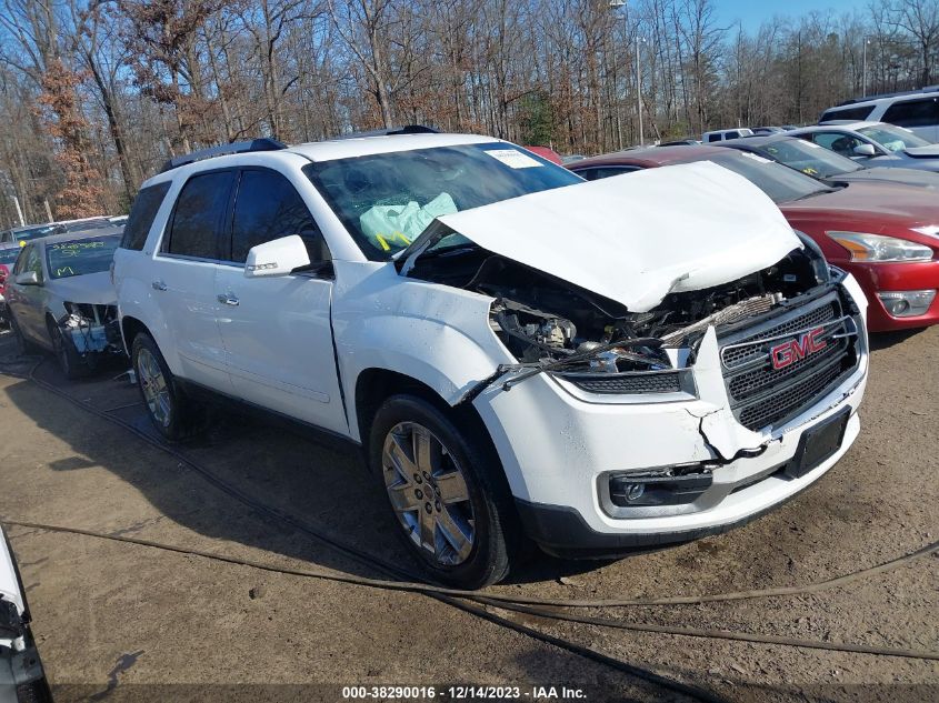 1GKKRSKD2HJ247203 GMC ACADIA LIMITED SLT-2 2017