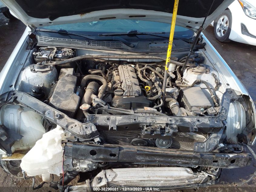 2013 HYUNDAI GENESIS 2.0T PREMIUM - KMHHT6KD4DU104787