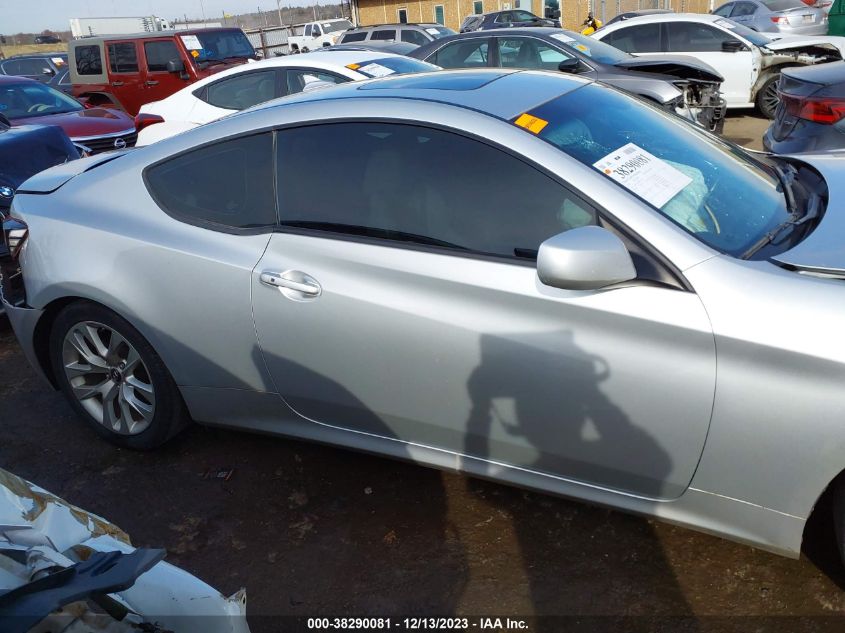2013 HYUNDAI GENESIS 2.0T PREMIUM - KMHHT6KD4DU104787