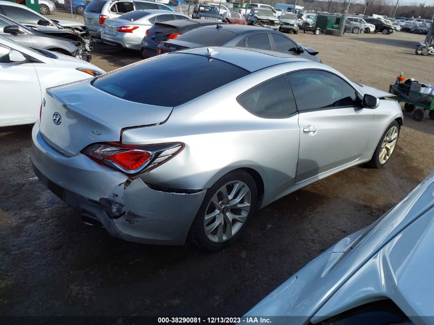 2013 HYUNDAI GENESIS 2.0T PREMIUM - KMHHT6KD4DU104787