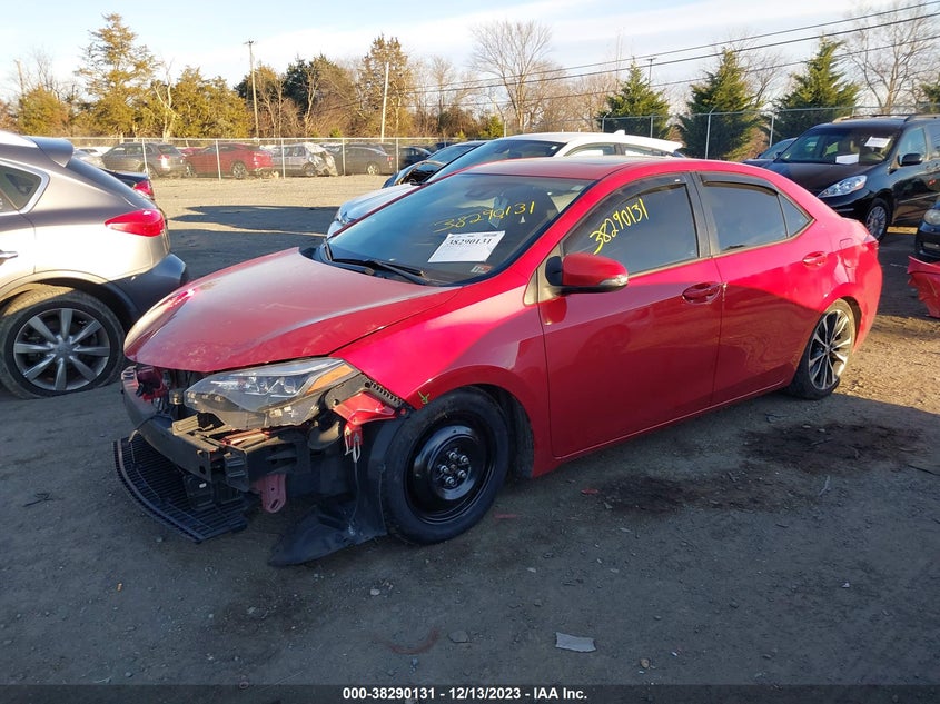 VIN 2T1BURHEXJC009636 2018 TOYOTA COROLLA L/LE/XLE/SE/XSE
