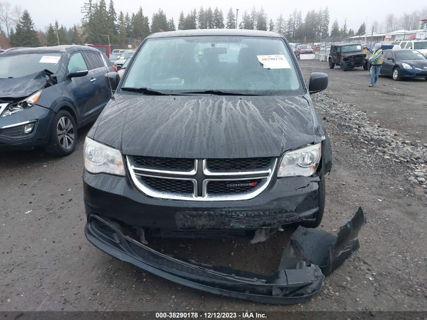 2013 DODGE GRAND CARAVAN SE - 2C4RDGBGXDR606187