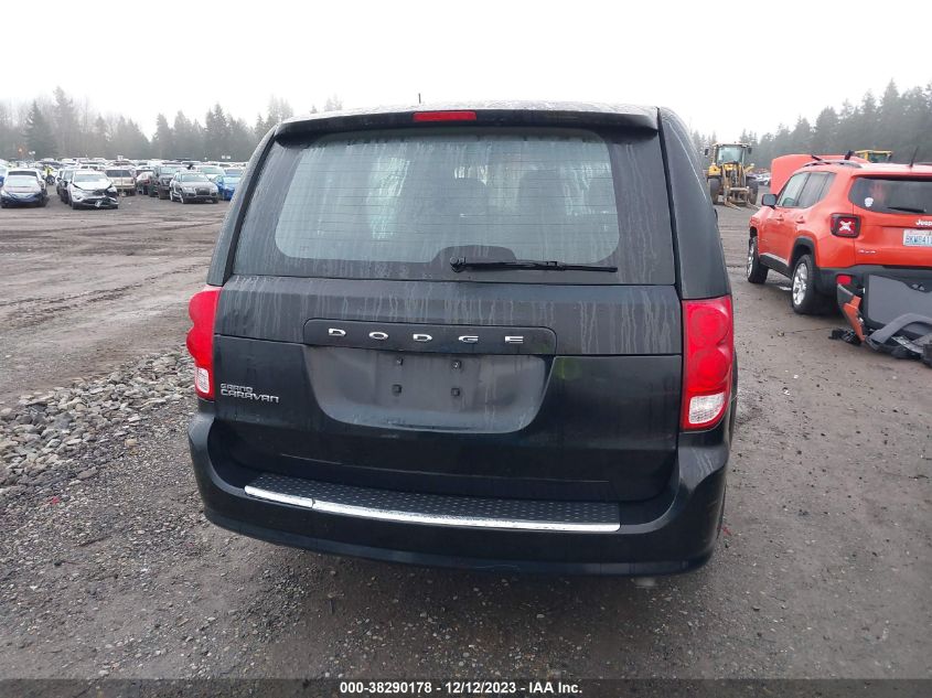 2013 DODGE GRAND CARAVAN SE - 2C4RDGBGXDR606187