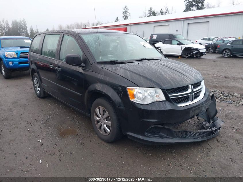2013 DODGE GRAND CARAVAN SE - 2C4RDGBGXDR606187