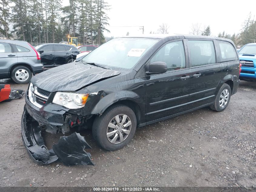 2013 DODGE GRAND CARAVAN SE - 2C4RDGBGXDR606187