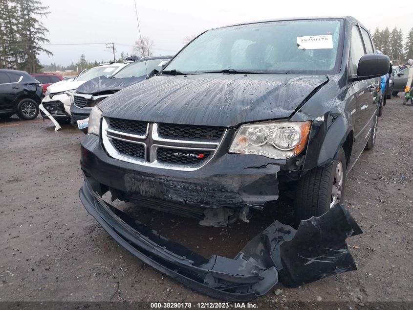 2013 DODGE GRAND CARAVAN SE - 2C4RDGBGXDR606187