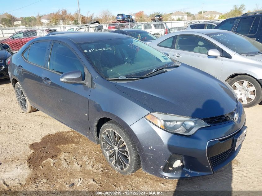 2015 TOYOTA COROLLA S PLUS - 5YFBURHEXFP277643