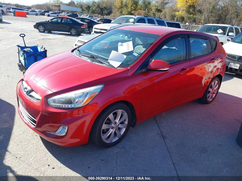 2014 HYUNDAI ACCENT SE - KMHCU5AE7EU163975