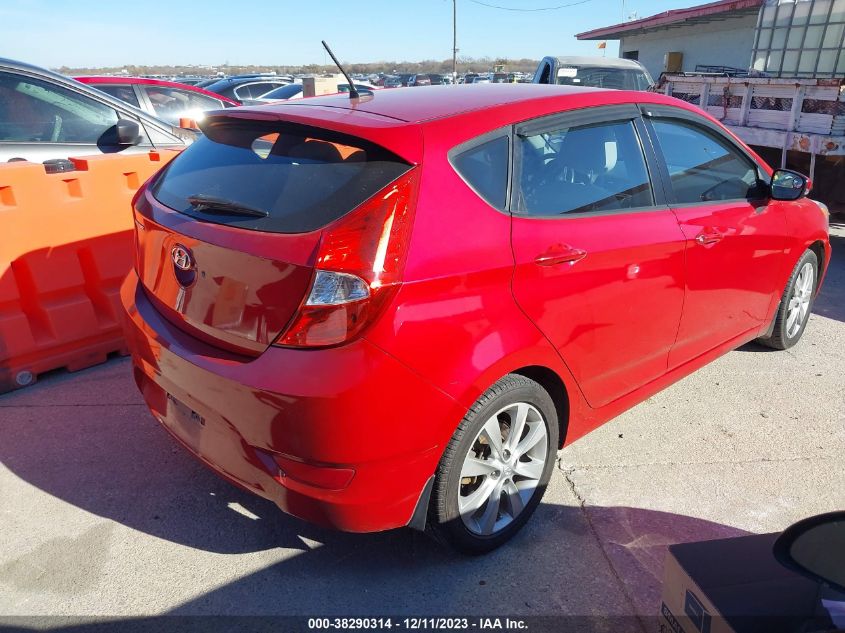 2014 HYUNDAI ACCENT SE - KMHCU5AE7EU163975