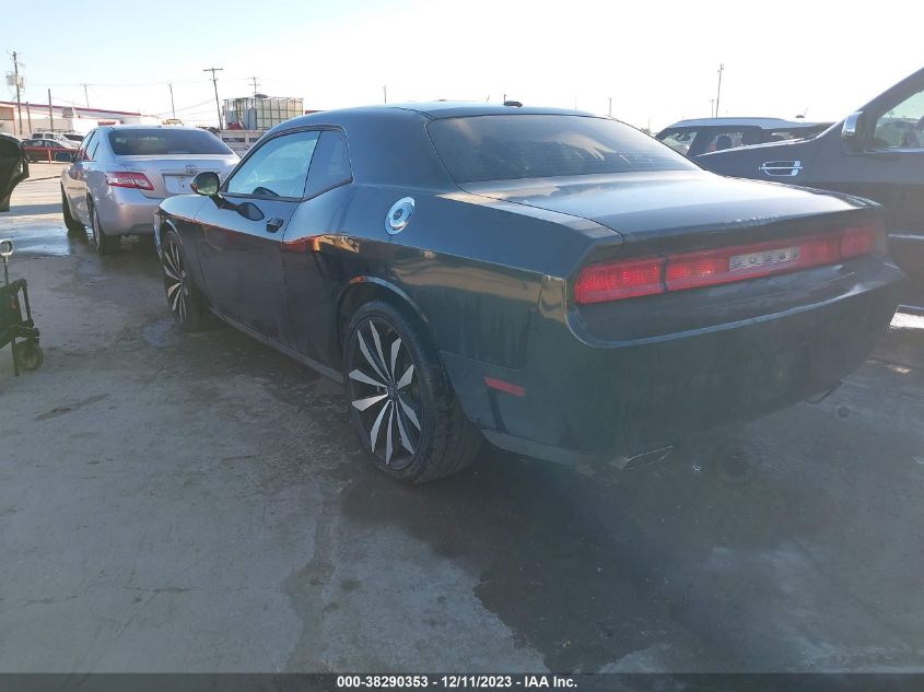 2013 DODGE CHALLENGER SXT - 2C3CDYAG3DH723990