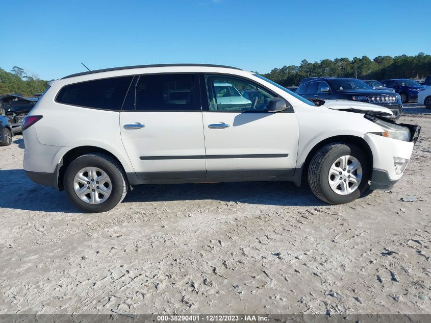 2015 CHEVROLET TRAVERSE LS - 1GNKRFKD1FJ214006