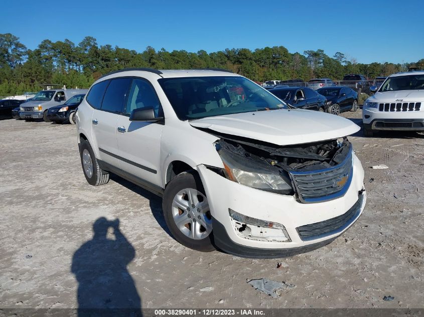2015 CHEVROLET TRAVERSE LS - 1GNKRFKD1FJ214006