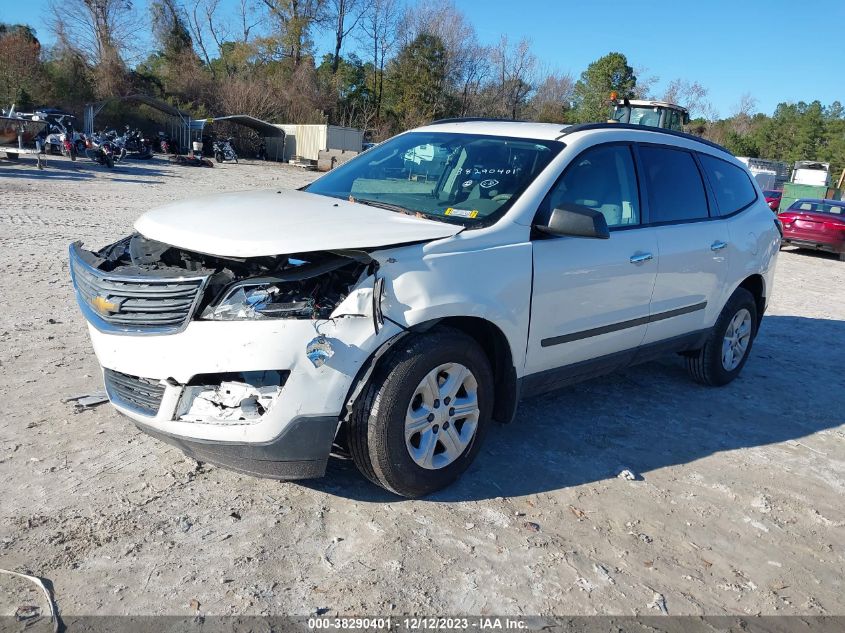 2015 CHEVROLET TRAVERSE LS - 1GNKRFKD1FJ214006
