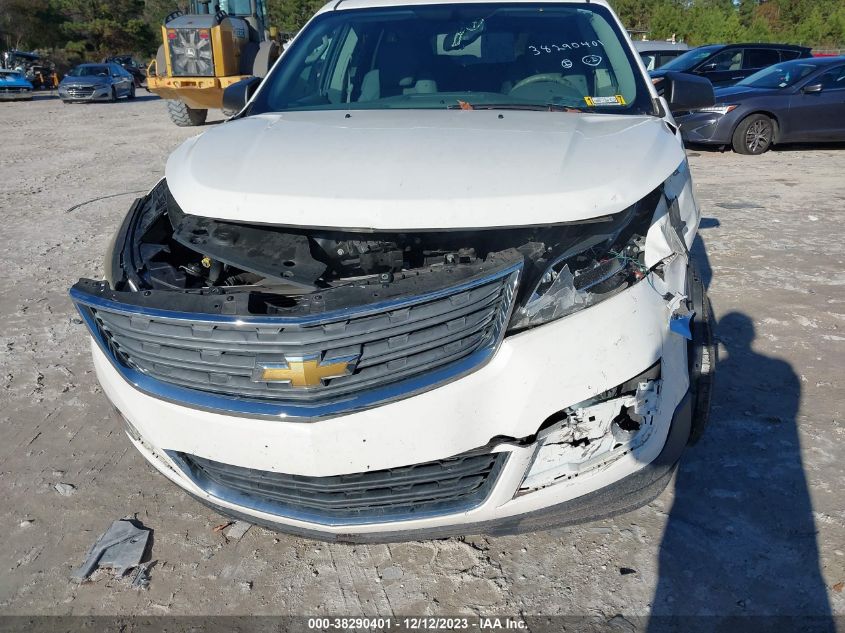 2015 CHEVROLET TRAVERSE LS - 1GNKRFKD1FJ214006
