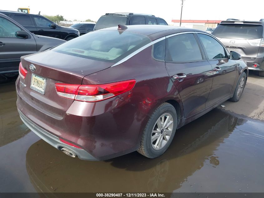 2016 KIA OPTIMA LX - 5XXGT4L36GG027280