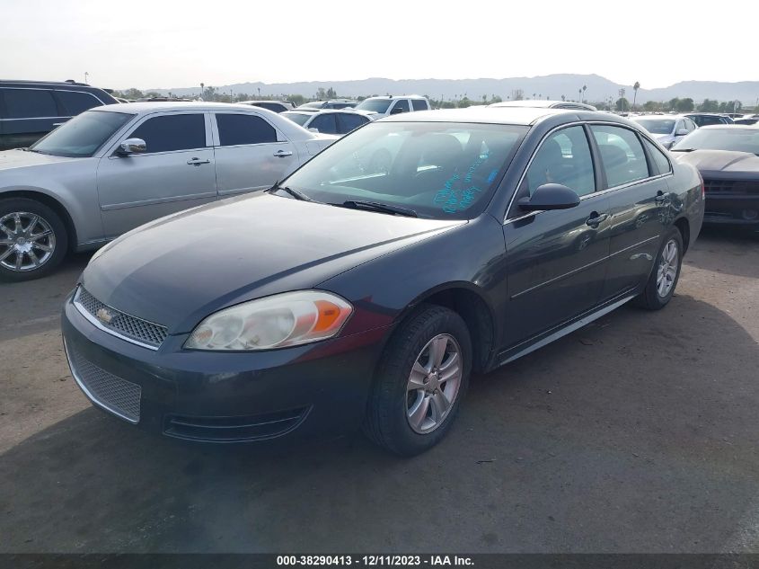 2013 CHEVROLET IMPALA LS - 2G1WF5E33D1252708