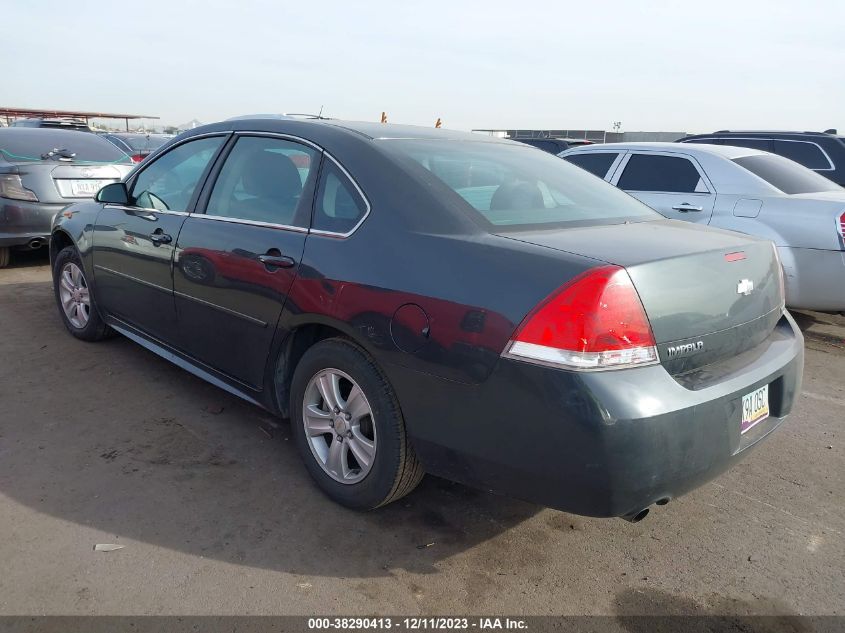 2013 CHEVROLET IMPALA LS - 2G1WF5E33D1252708
