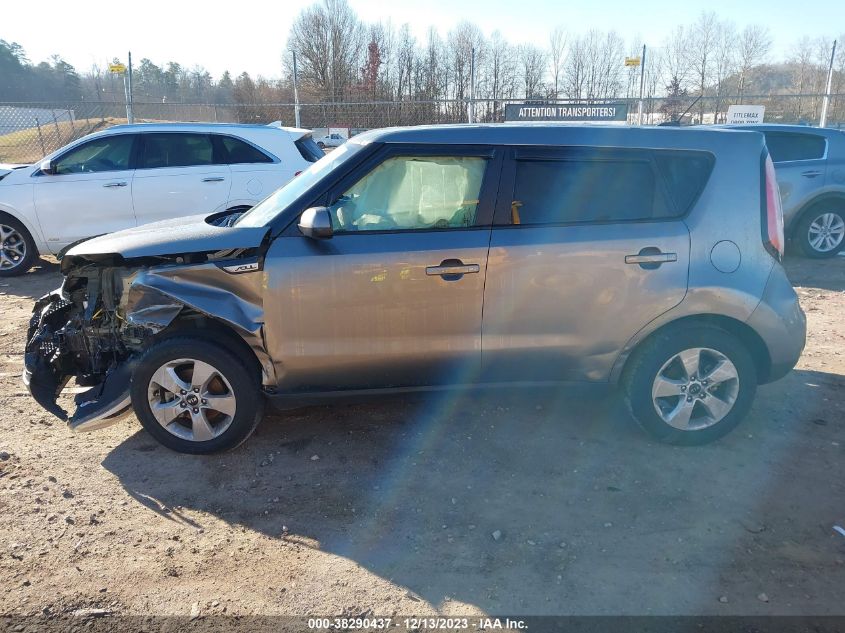 2019 KIA SOUL - KNDJN2A2XK7678167