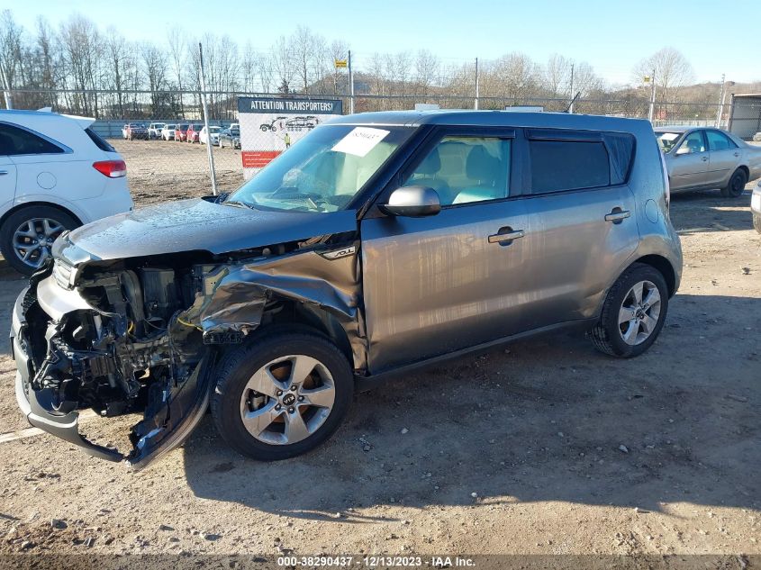2019 KIA SOUL - KNDJN2A2XK7678167