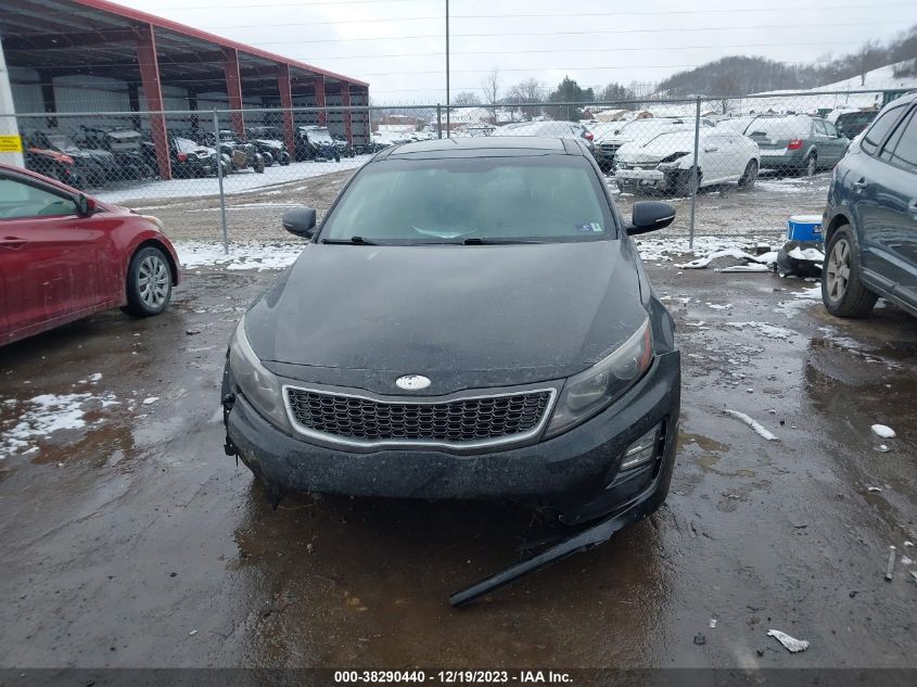 2014 KIA OPTIMA HYBRID EX - KNAGN4AD7E5064570
