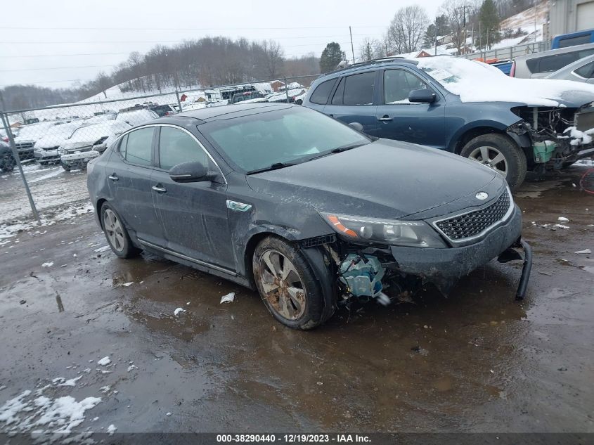 2014 KIA OPTIMA HYBRID EX - KNAGN4AD7E5064570