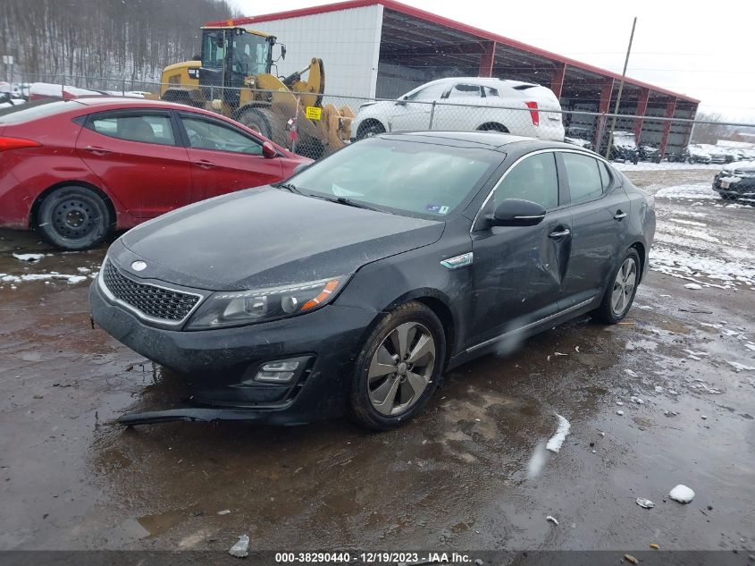 2014 KIA OPTIMA HYBRID EX - KNAGN4AD7E5064570