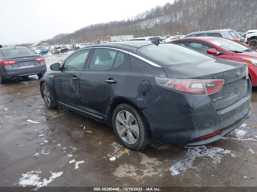 2014 KIA OPTIMA HYBRID EX - KNAGN4AD7E5064570