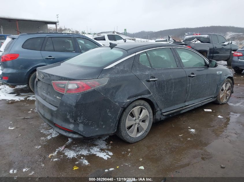 2014 KIA OPTIMA HYBRID EX - KNAGN4AD7E5064570