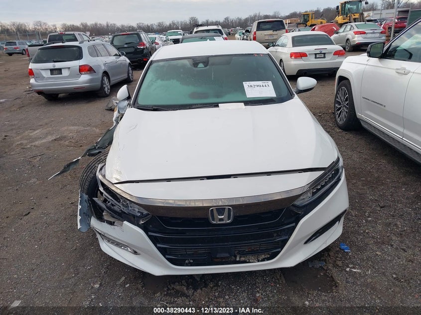 VIN 1HGCV1F3XKA164571 2019 HONDA ACCORD SPORT