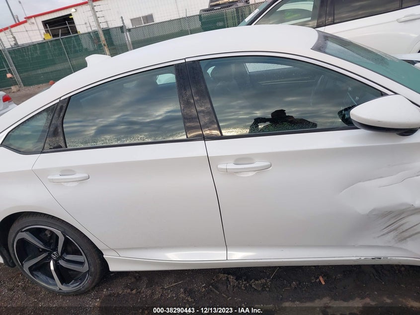 VIN 1HGCV1F3XKA164571 2019 HONDA ACCORD SPORT