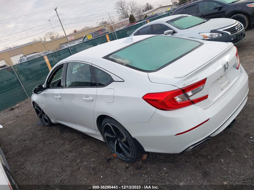 VIN 1HGCV1F3XKA164571 2019 HONDA ACCORD SPORT