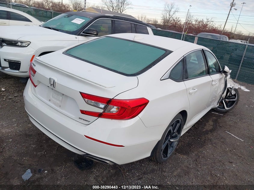 VIN 1HGCV1F3XKA164571 2019 HONDA ACCORD SPORT