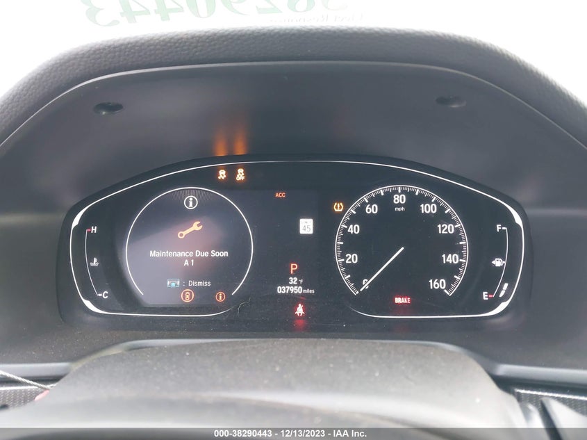 VIN 1HGCV1F3XKA164571 2019 HONDA ACCORD SPORT