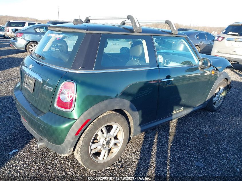 2013 MINI HARDTOP COOPER - WMWSU3C57DT373611