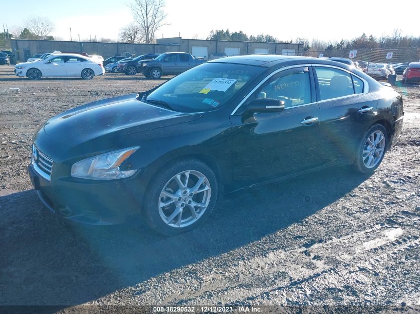 2014 NISSAN MAXIMA S/SV - 1N4AA5AP1EC470186