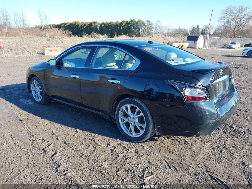 2014 NISSAN MAXIMA S/SV - 1N4AA5AP1EC470186