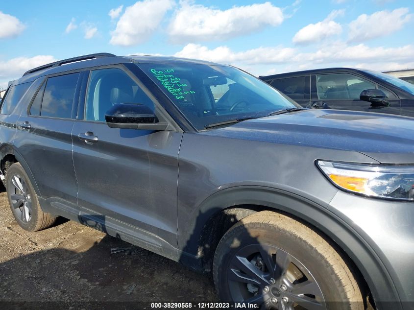 2022 FORD EXPLORER XLT - 1FMSK8DH7NGC28363