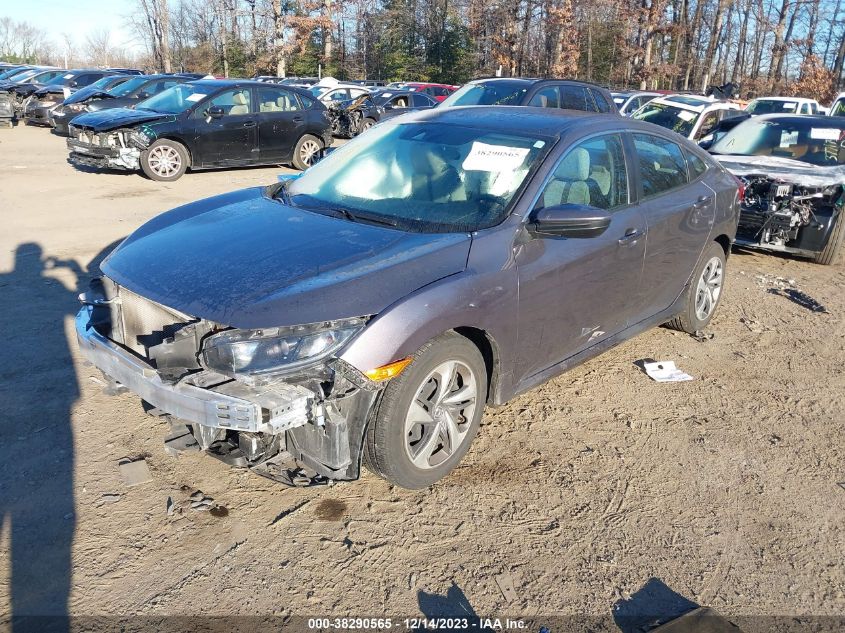 2020 HONDA CIVIC LX - 2HGFC2F69LH521471